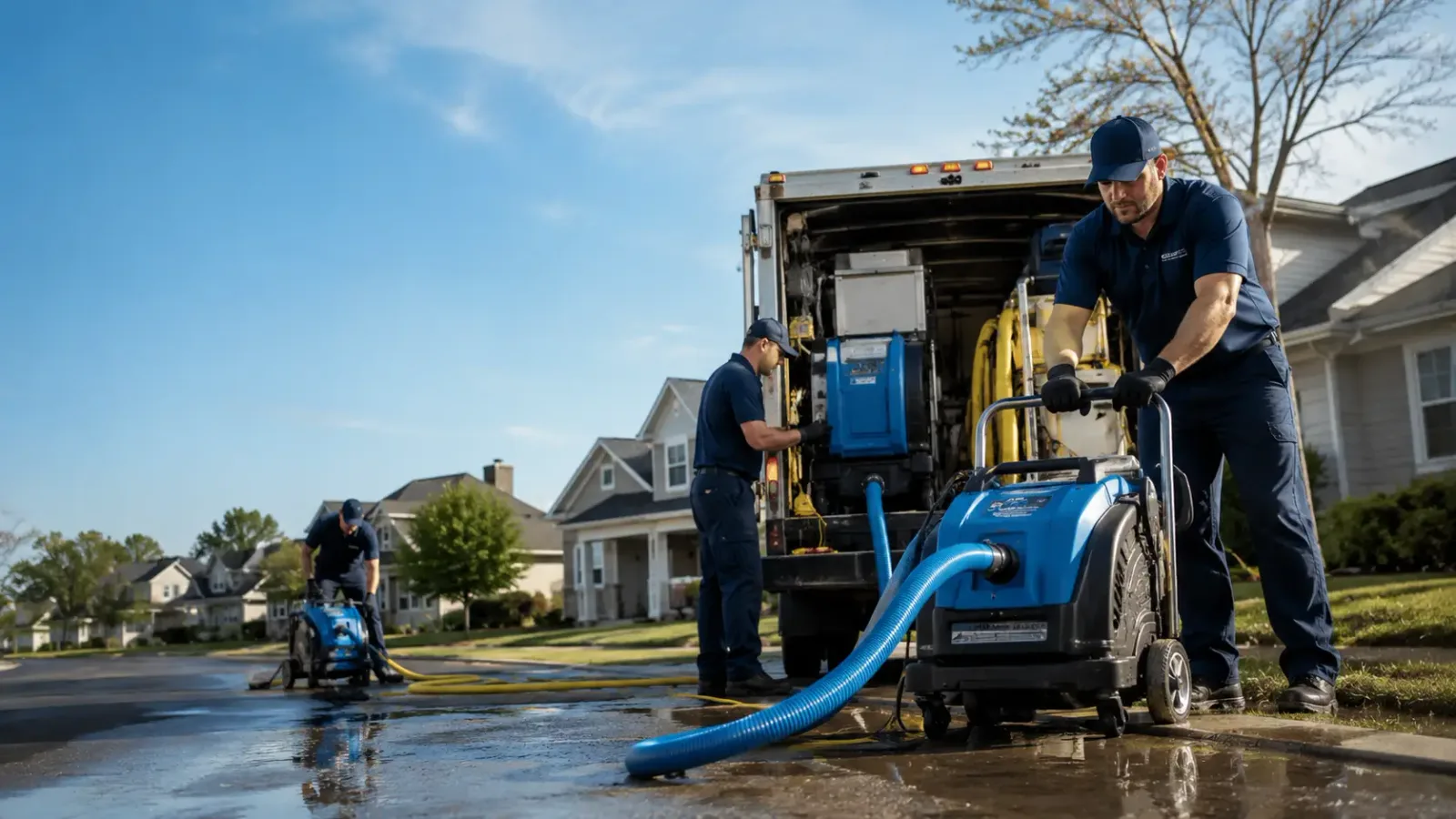 Flood Damage Cleanup in Fort Bliss, TX